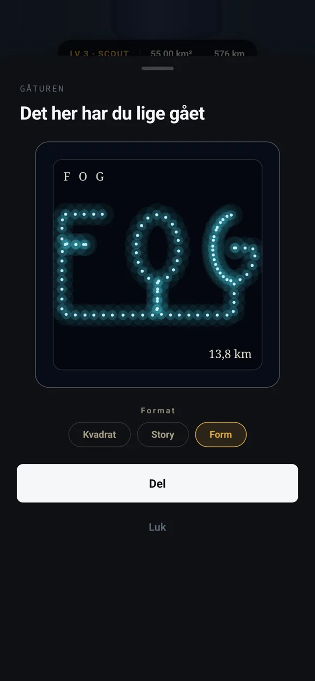 FOG, til fods