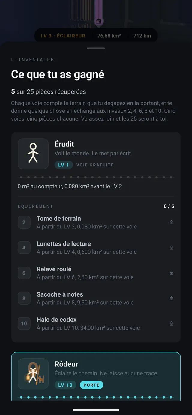 FOG, Ce que tu as gagné