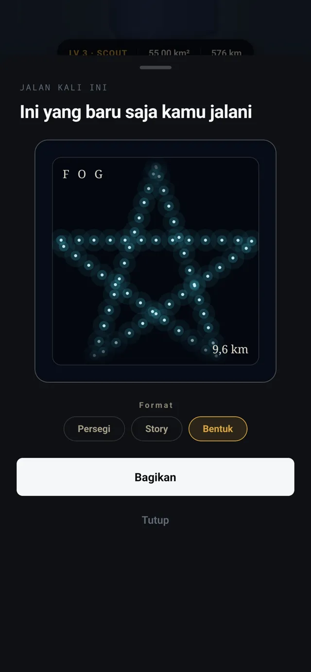 FOG, Sebuah bintang