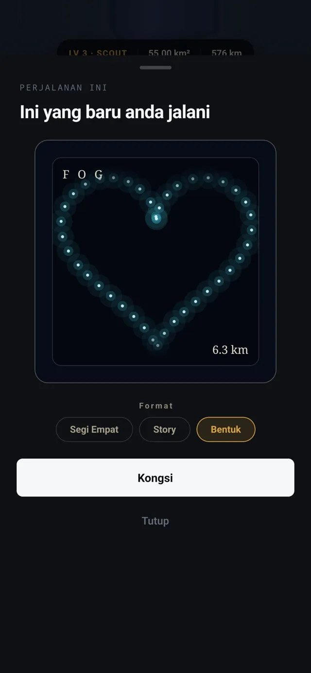 FOG, Sebuah hati