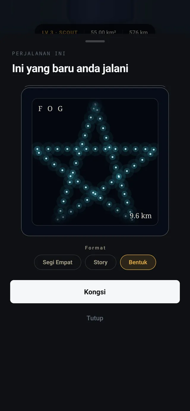 FOG, Sebuah bintang