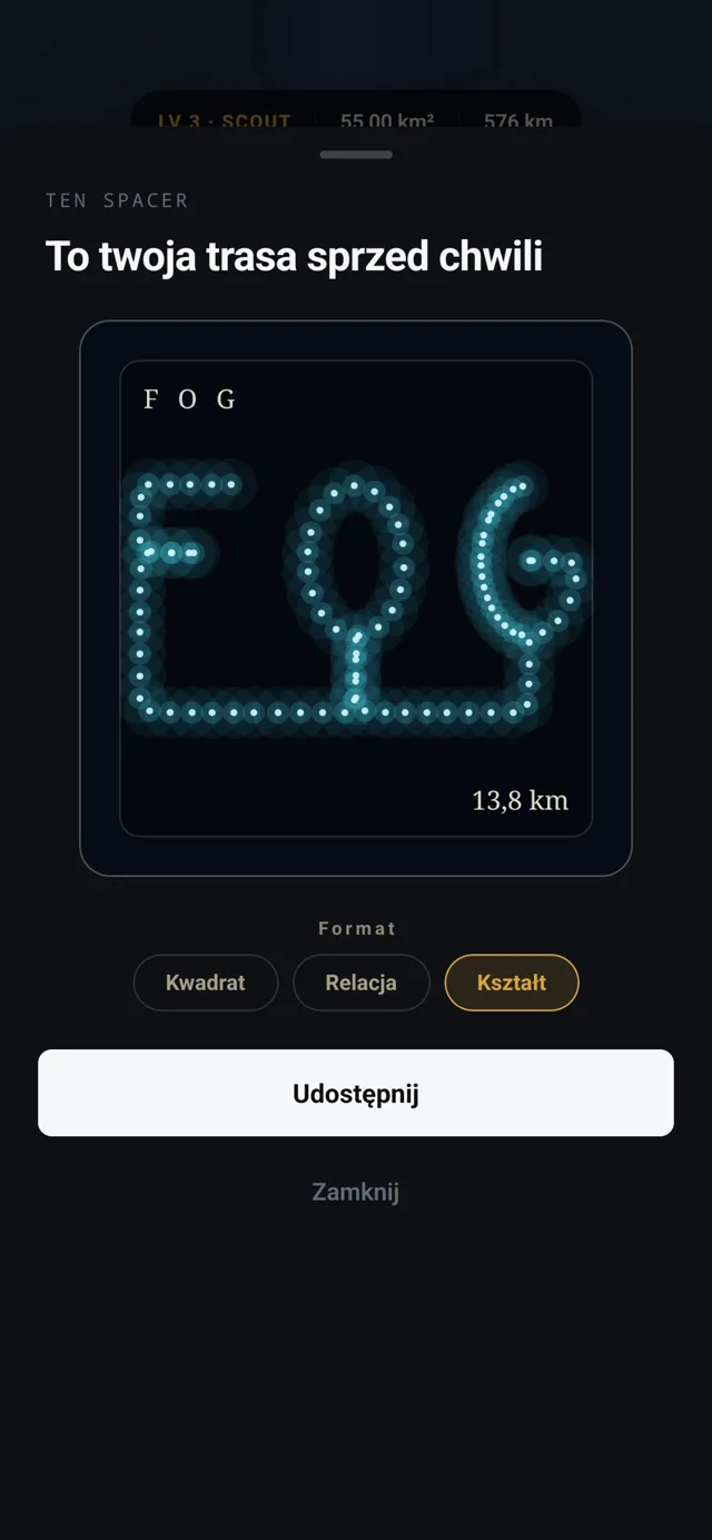 FOG, na piechotę