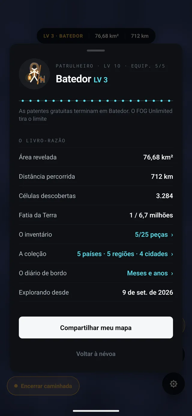 FOG, O registro
